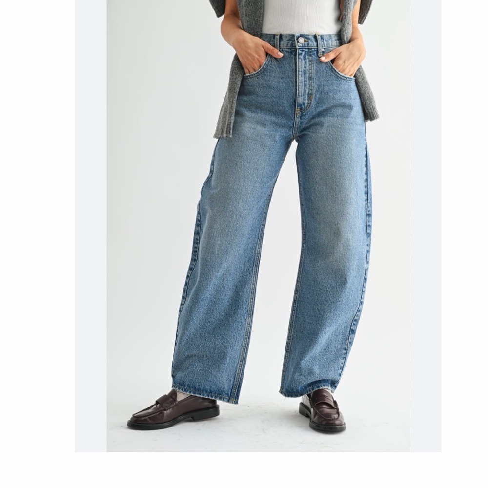 Just Black Barrel Jean NWT